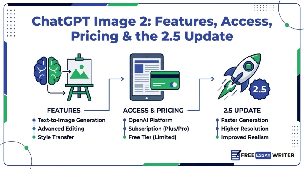 ChatGPT Image 2 Features, Access, Pricing & the 2.5 Update