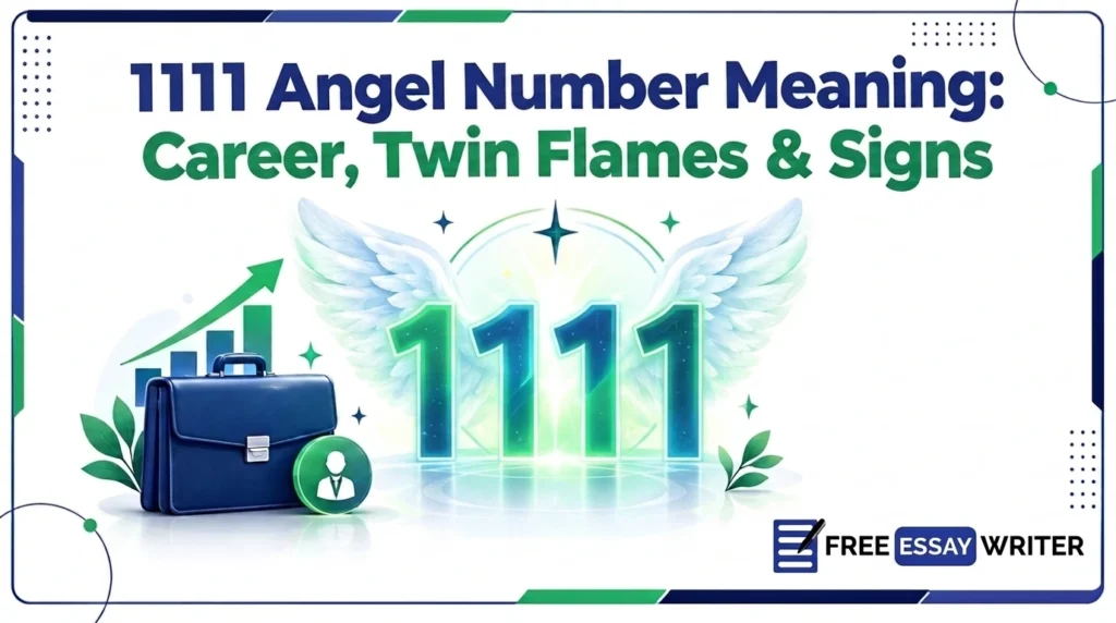 1111 angel number meaning