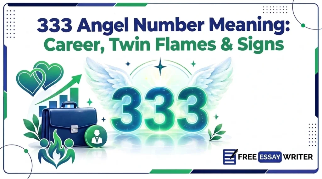 333 angel number meaning