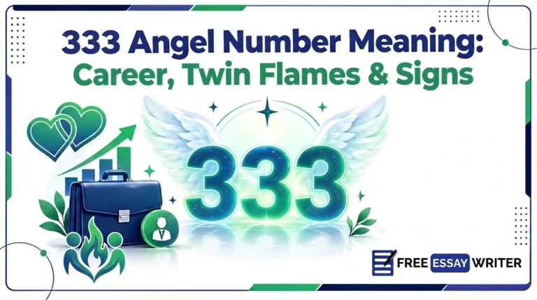 333 angel number meaning