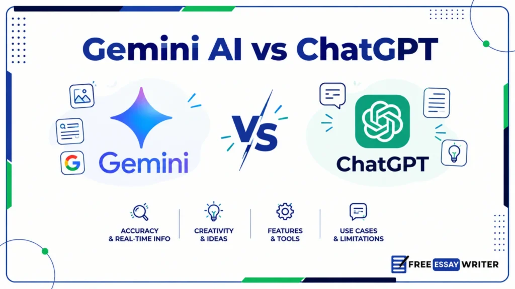Gemini AI vs ChatGPT Differences, Pricing & Best Uses in 2026